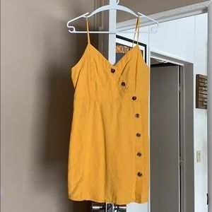 Yellow medium American Eagle mini dress